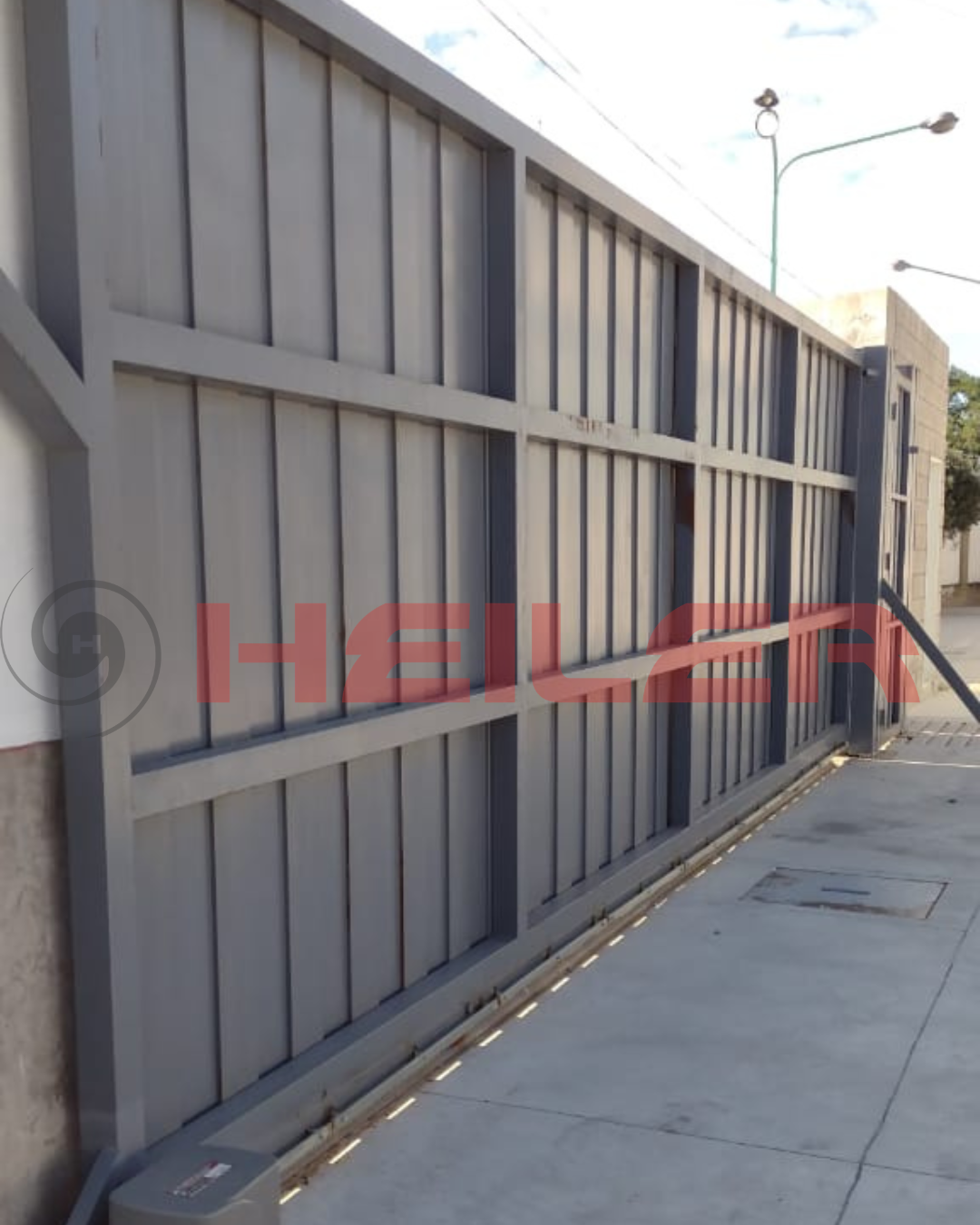 Fabricación de portón metálico